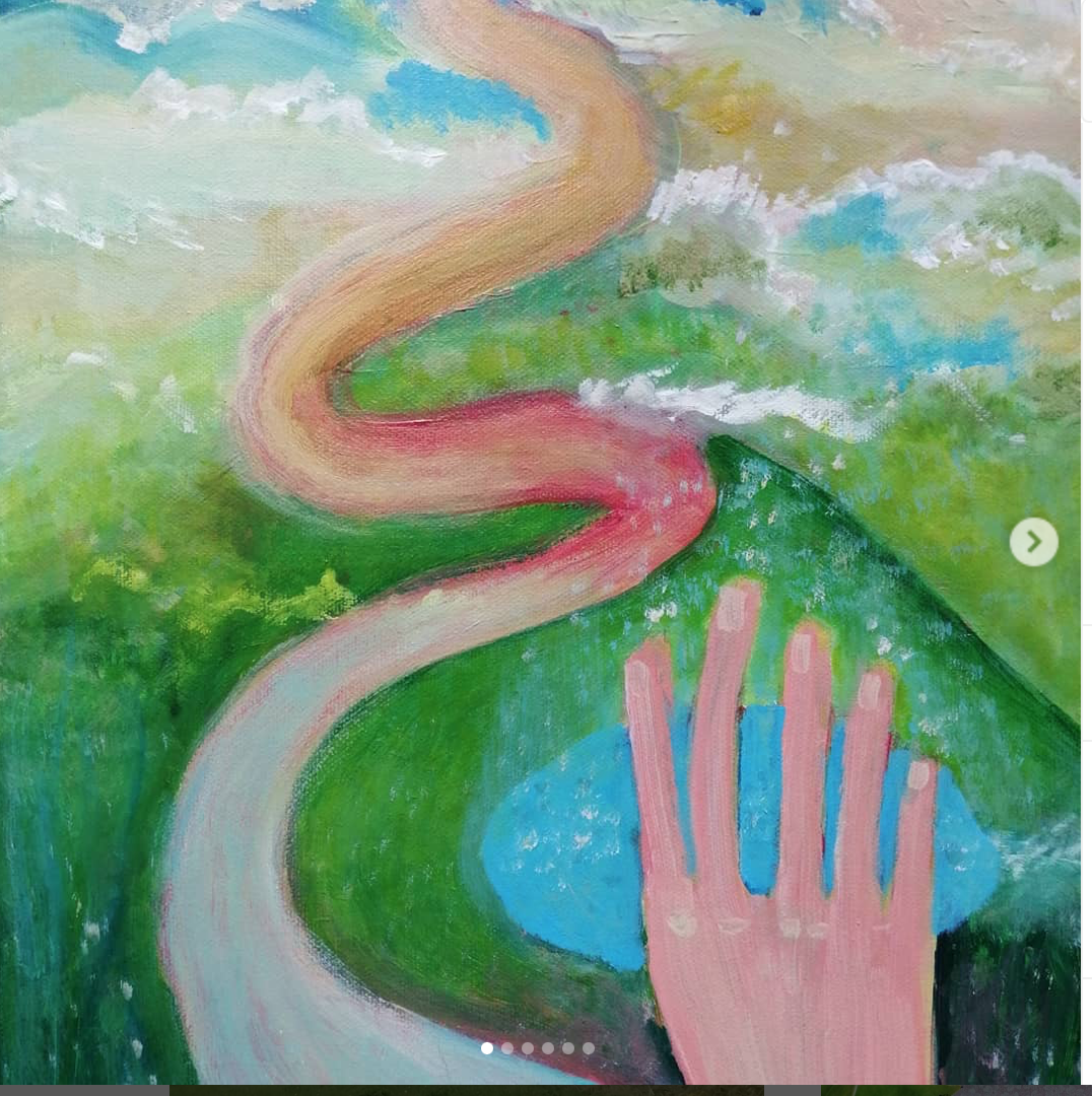 Peinture d'âme — Chemin main